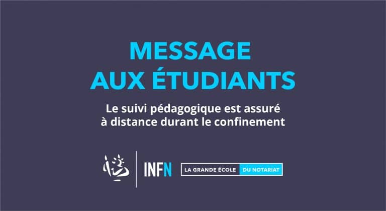 Confinement – Le suivi pédagogique est assuré à distance !