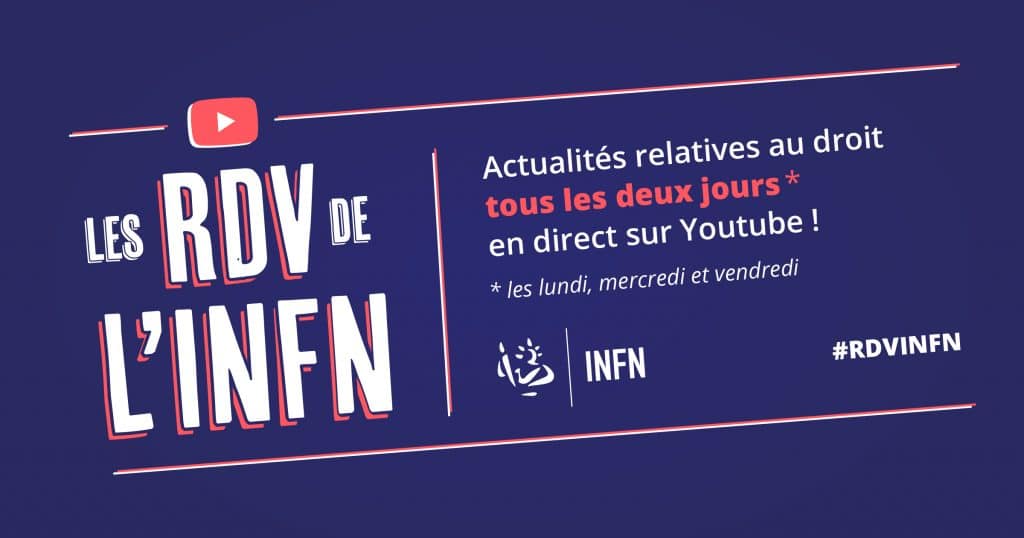 Les rendezvous de l'INFN INFN Institut national des formations notariales