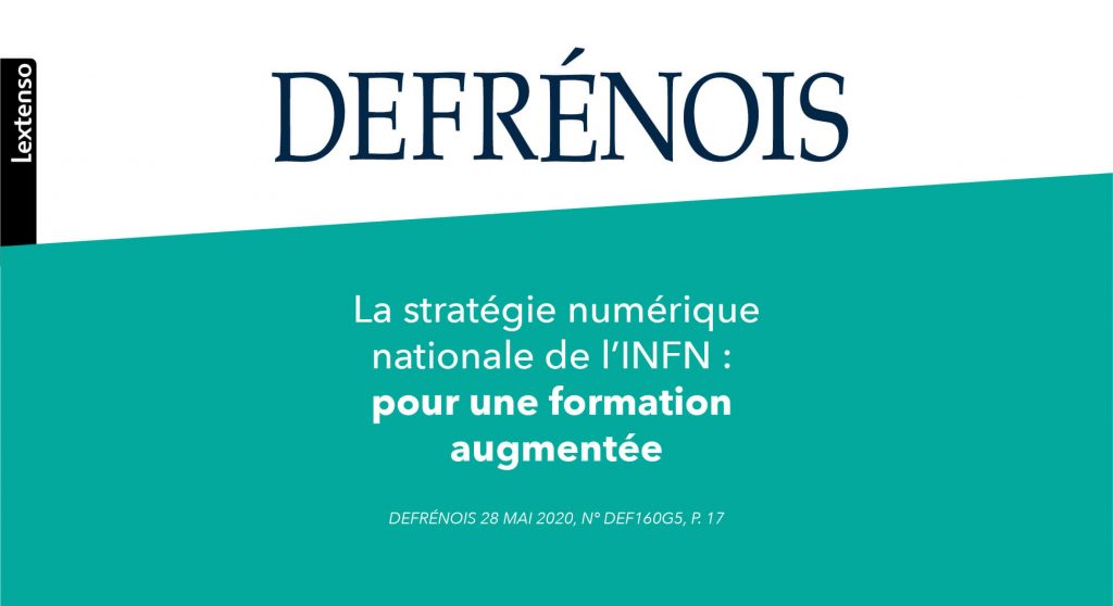 stratégie digitale INFN