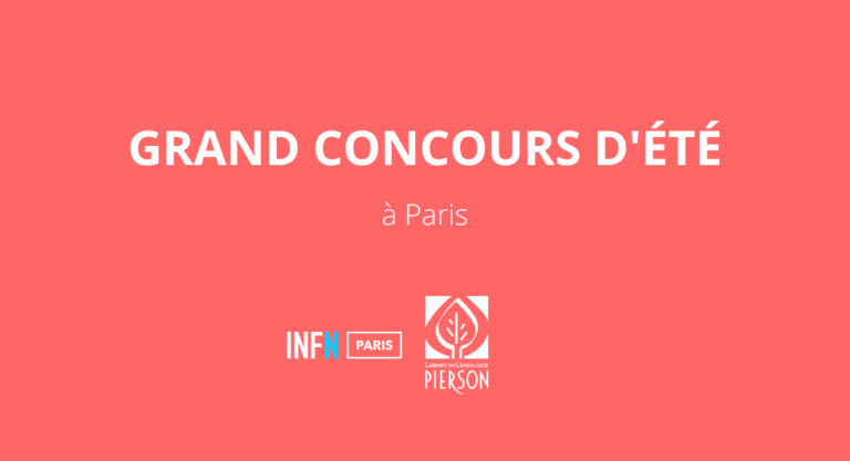 Grand concours d’été au site de Paris