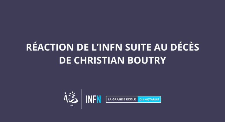 Réaction de l’INFN suite au décès de Christian Boutry