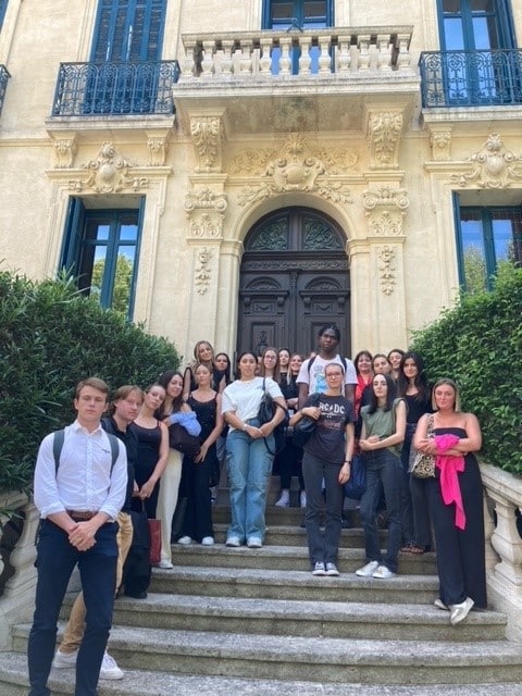 Bienvenue à nos étudiants et apprentis de la 1ère année du BTS Collaborateur Juriste Notarial qui ont visité le Conseil Régional des Notaires d’Aix-en-Provence