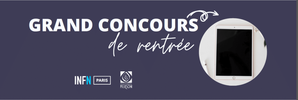 Concours de rentrée INFN de Paris – Cabinet Pierson
