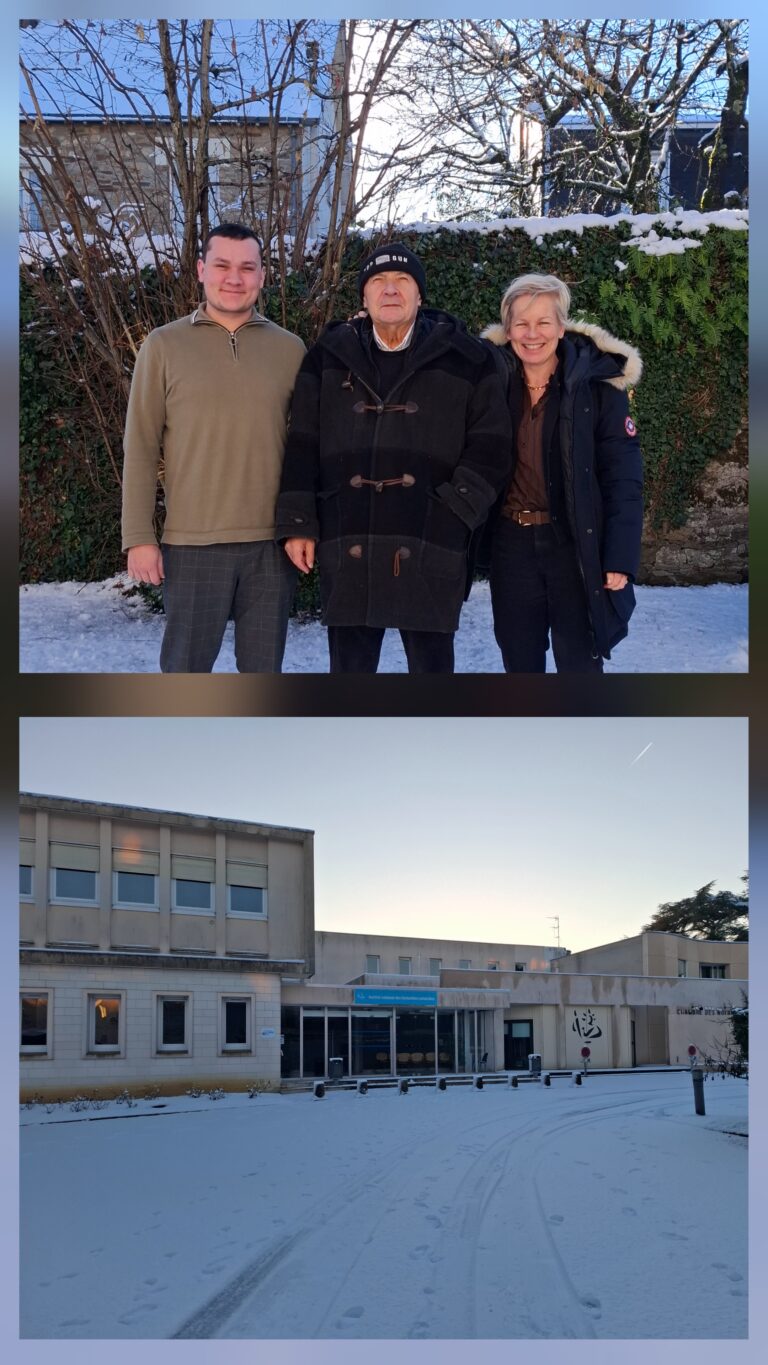 INFN de Nantes sous la neige !!!! souvenir du 06/01/2026 ⛄