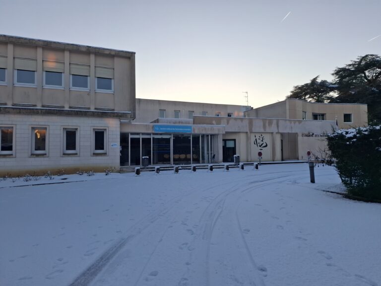 INFN de Nantes sous la neige !!!! souvenir du 06/01/2026 ⛄