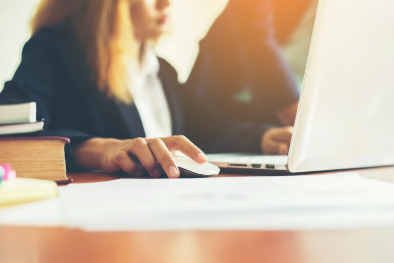 Business people working together at office.