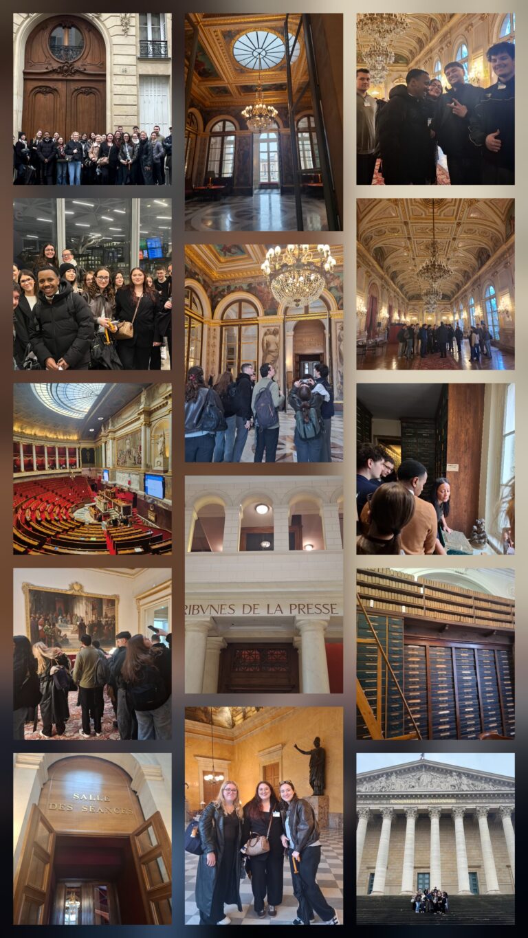 Immersion professionnelle et découverte des Institutions : les étudiants de BTS 2 CJN sur le terrain !