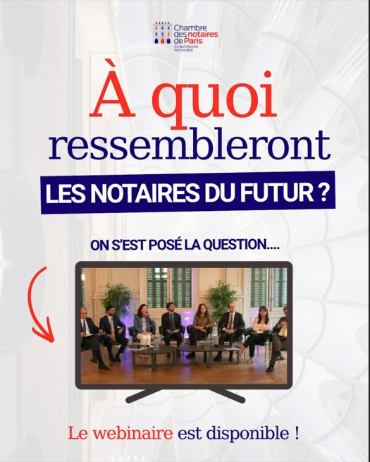Horizon 2040 Livre blanc de la compagnie des notaires de Paris – Echange avec les notaires de demain formés à l’INFN